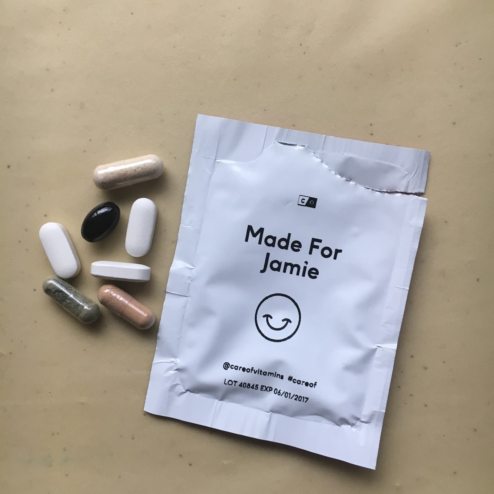 Care/of Personalized Daily Vitamin Packs