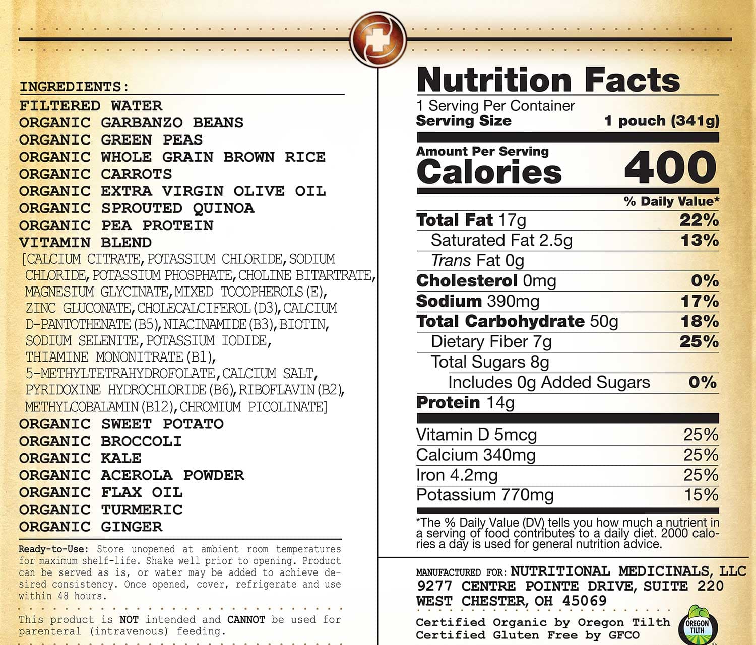 Nourish Nutrition Personalized Plan