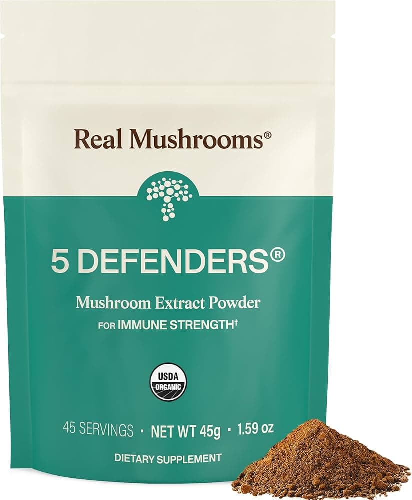 5 Defenders Organic Mushroom Blend